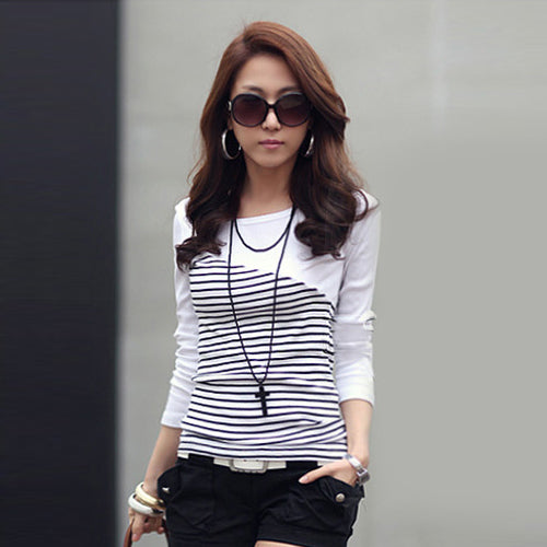 Long Sleeve Striped Tshirt