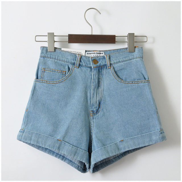 Euro Style Women Denim Shorts