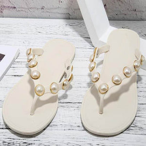 Women Pearl Fashion Slippers