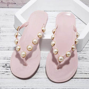 Women Pearl Fashion Slippers