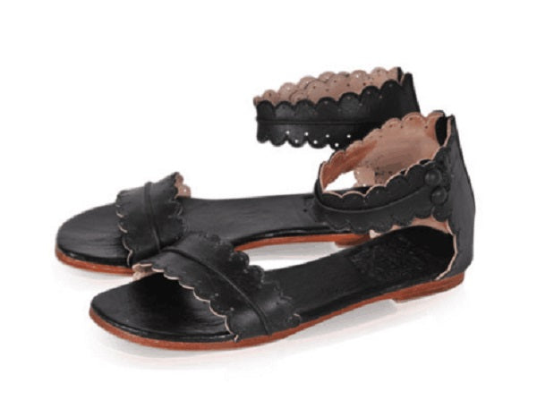 Womens Flat Ankle Strap Snadals